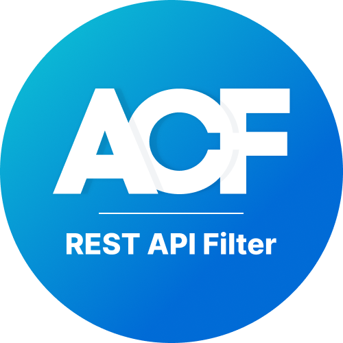 ACF REST API Filter Logo